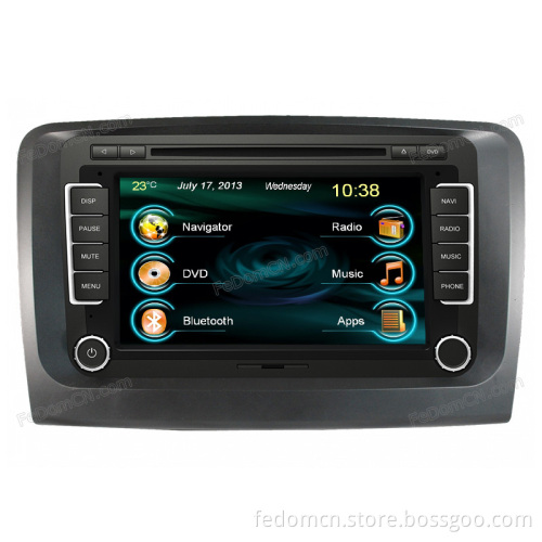 7 Inch TFT LCD Touch Screen Car DVD GPS Navigation System for Skoda Superb with Bluetooth+Radio+iPod+Video